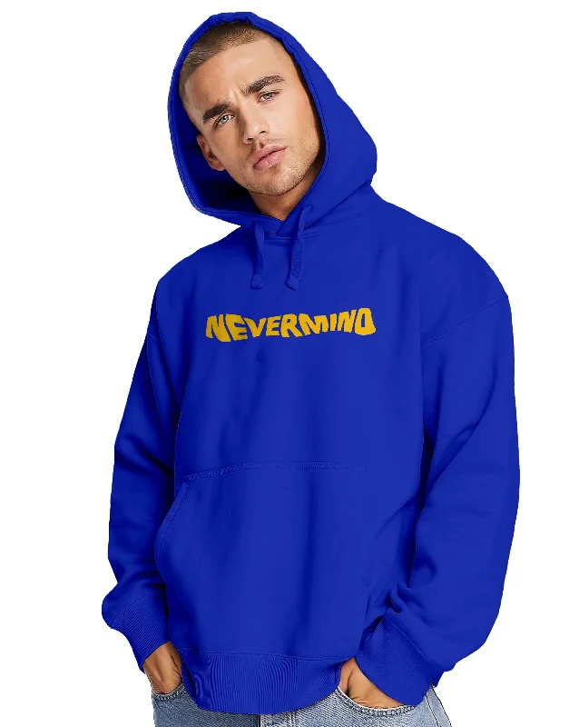 Street Art Theme Nevermind The Quirkiness Hoodie Earthy Men's Hemp