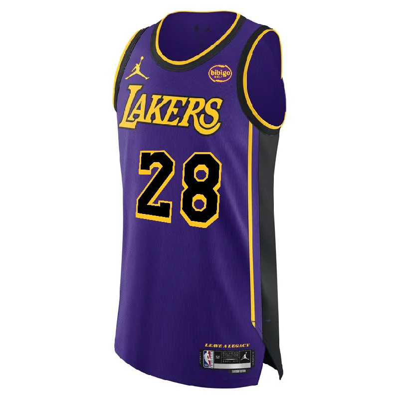 Lakers Hachimura Statement Authentic Jersey Athletic Men's High