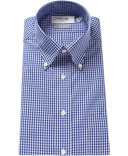 TOKYO CLASSIC FIT - Button Down Pinpoint Oxford J-Tech EASY CARE Sporty Men's Tennis