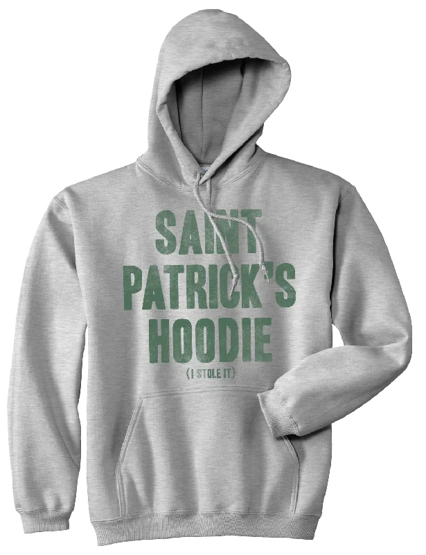 Light on Body Saint Patrick's Hoodie I Stole It Hoodie British Gentleman Style