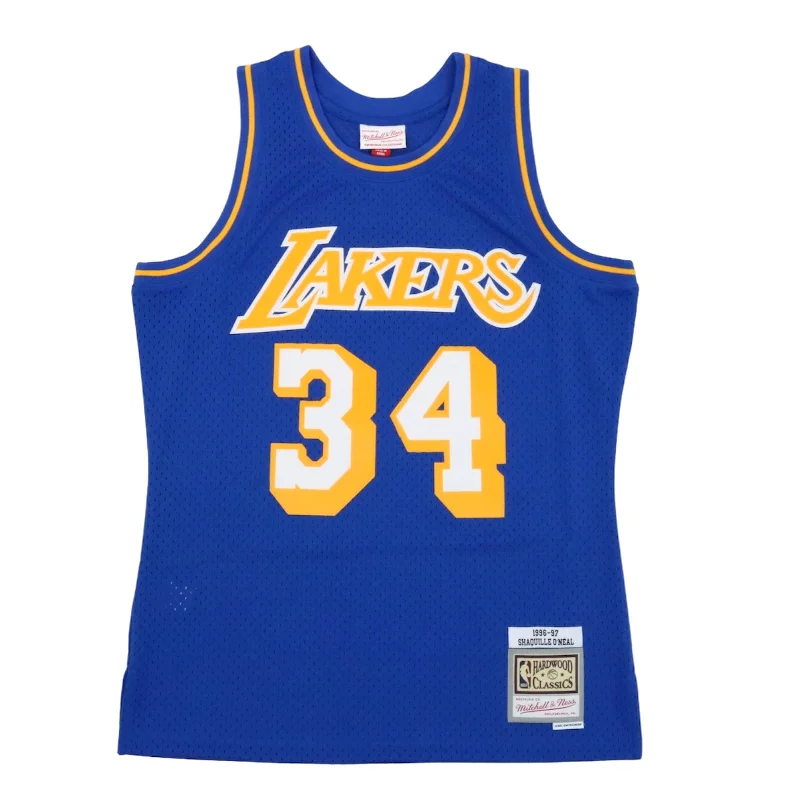 Lakers Oneal 96 Make It Rain Jersey Minimalist Men's Casual 