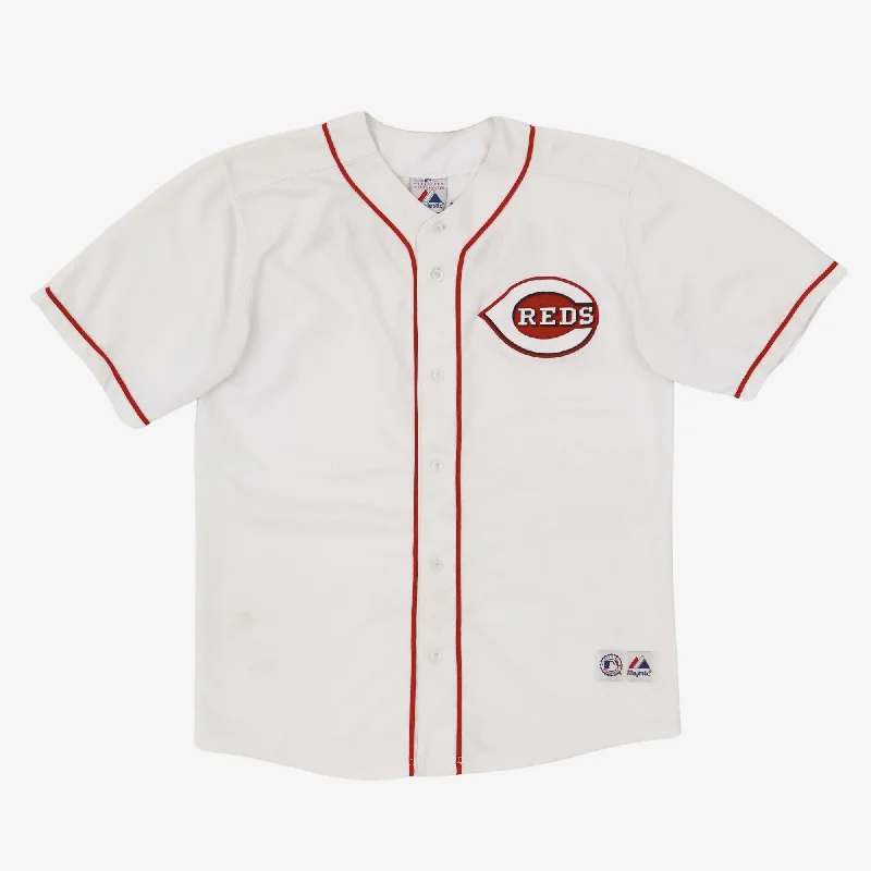 Skin friendly MLB Chicago Reds Baseball Jersey Practical Men's Quick