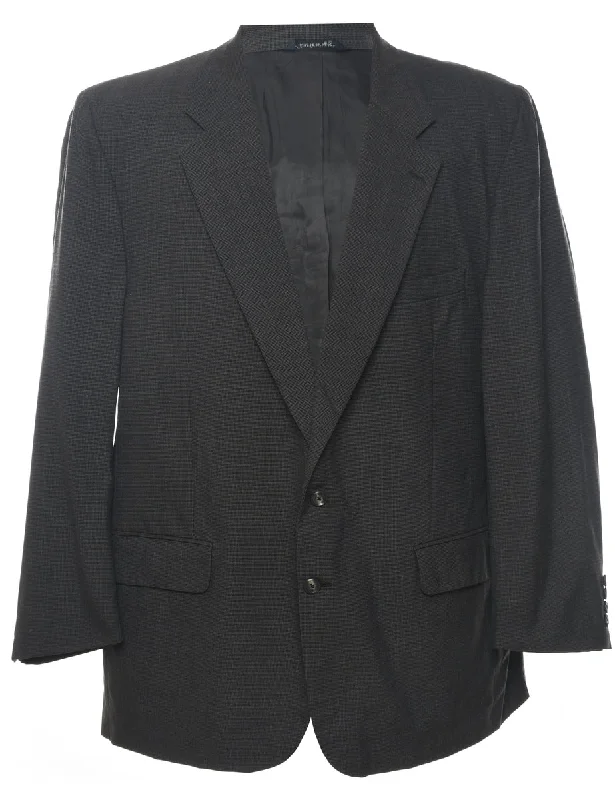 Super soft Wool Grey Classic Blazer - L Artistic Men's Hand