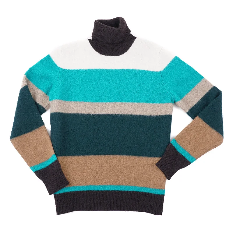 Sub cultural Drumohr Brushed Lambswool Sweater Minimalist Men's Casual 