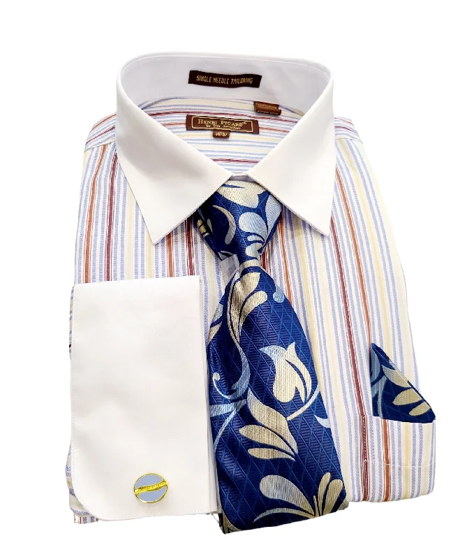 Henri Picard Dress Shirt Set Youthful Men's Anime