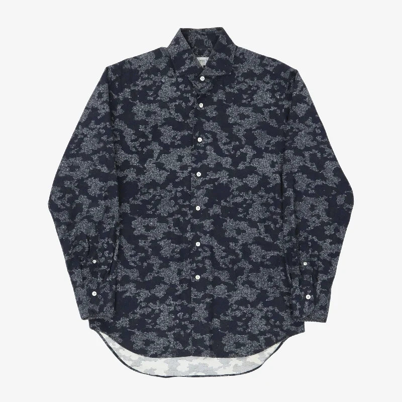 Pop culture - inspired Patterned Shirt Modern Men's Geometric