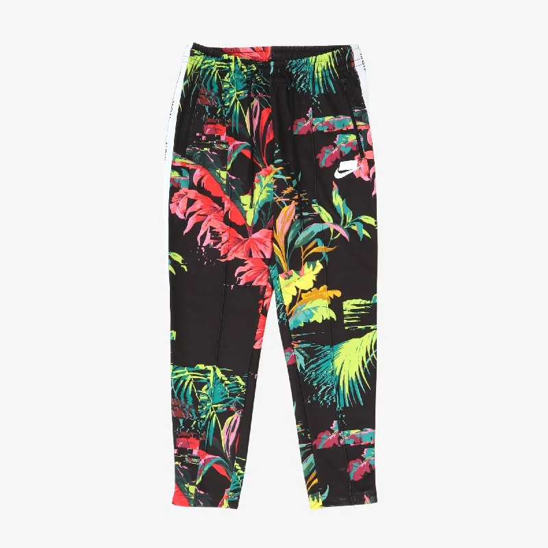 Pop culture - inspired Floral Print Track Pant Traditional Men's Wool