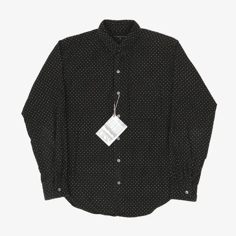 Vintage influenced BD Polka Dot Shirt Modern Men's Geometric