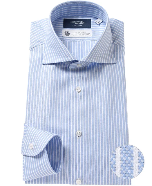 TOKYO SLIM FIT -  Italian Spread Royal Oxford Sea Island Cotton Business