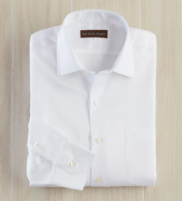 Patrick James Classic Fit Easy Care Dress Shirt Casual Men's Japanese 