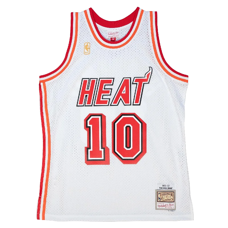 Tim Hardaway Mitchell & Ness Miami HEAT 1996-97 Swingman Jersey Refined Men's Velvet