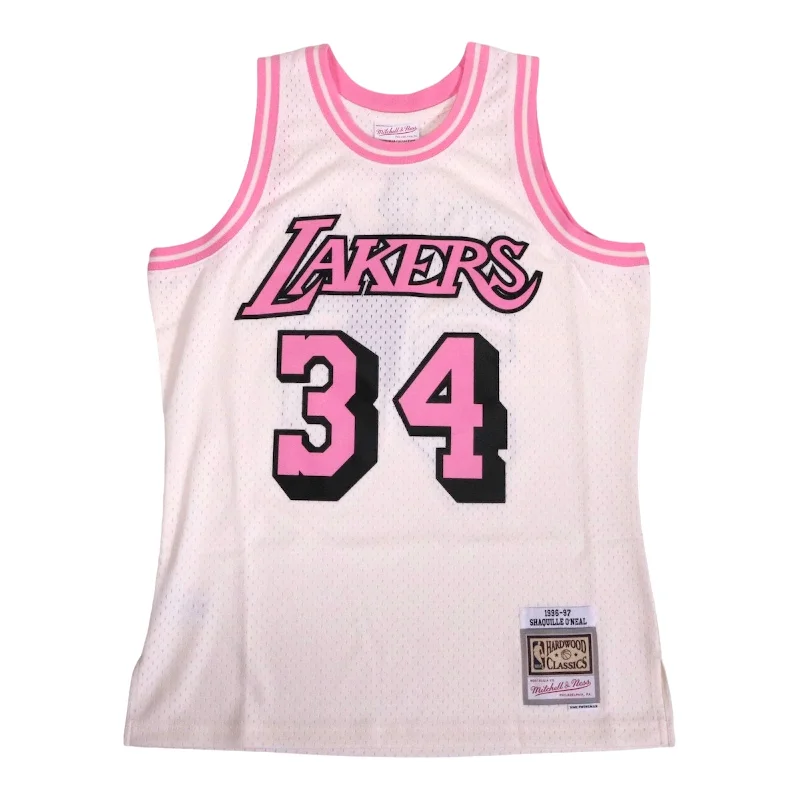 Lakers Highlight Reel O'Neal 96 Swingman Jersey Cool Men's Skate