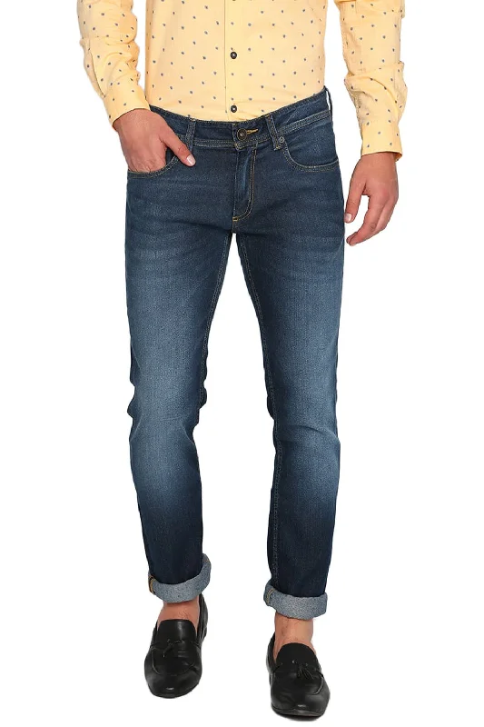 Drift Fit Stretch Jeans Sharp Men's Italian