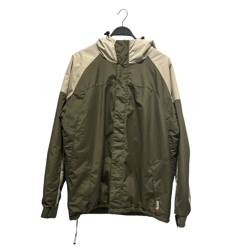 Air Permeable QUIKSILVER/Puffer Jkt/L/GRN/ Refined Men's Velvet