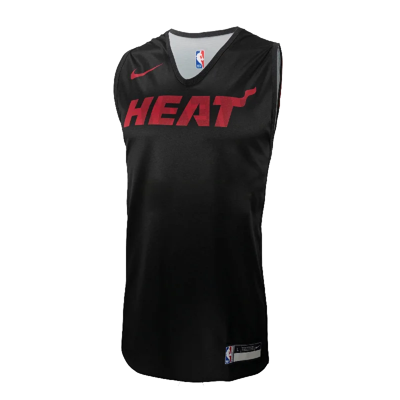 Nike Miami HEAT Reversible Practice Jersey Masculine Men's Thick