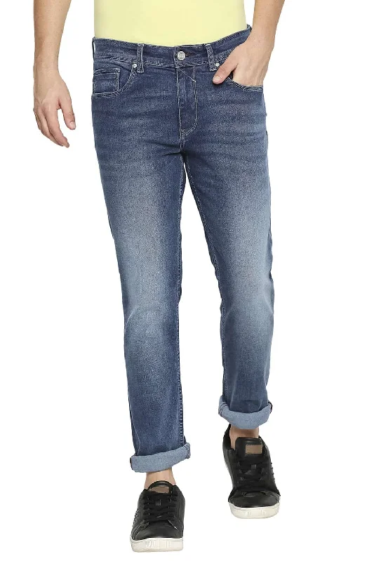 Blade Fit Stretch Jeans Trendy Men's Bucket