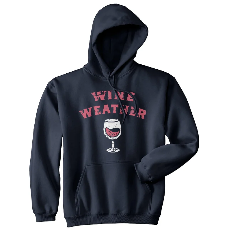 Light on Body Wine Weather Hoodie Modern Men's 