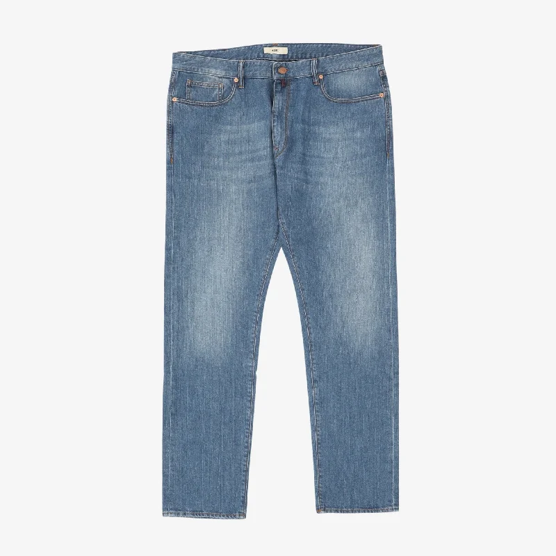 Lightweight Slim Denim Trendy Men's Scandinavian