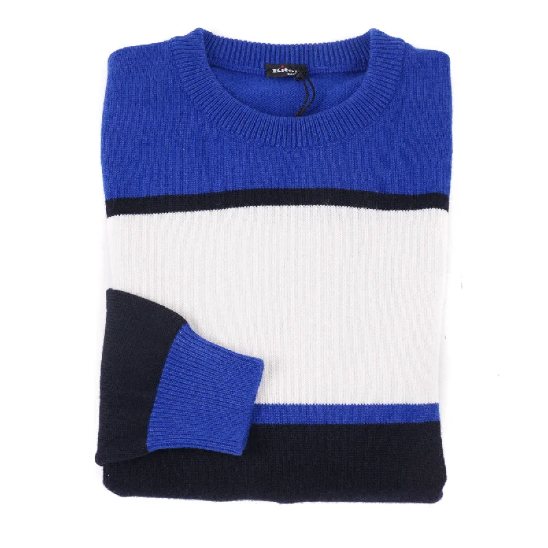 Pop culture - inspired Kiton Slim-Fit Knit Cashmere Sweater Bold Men's Statement