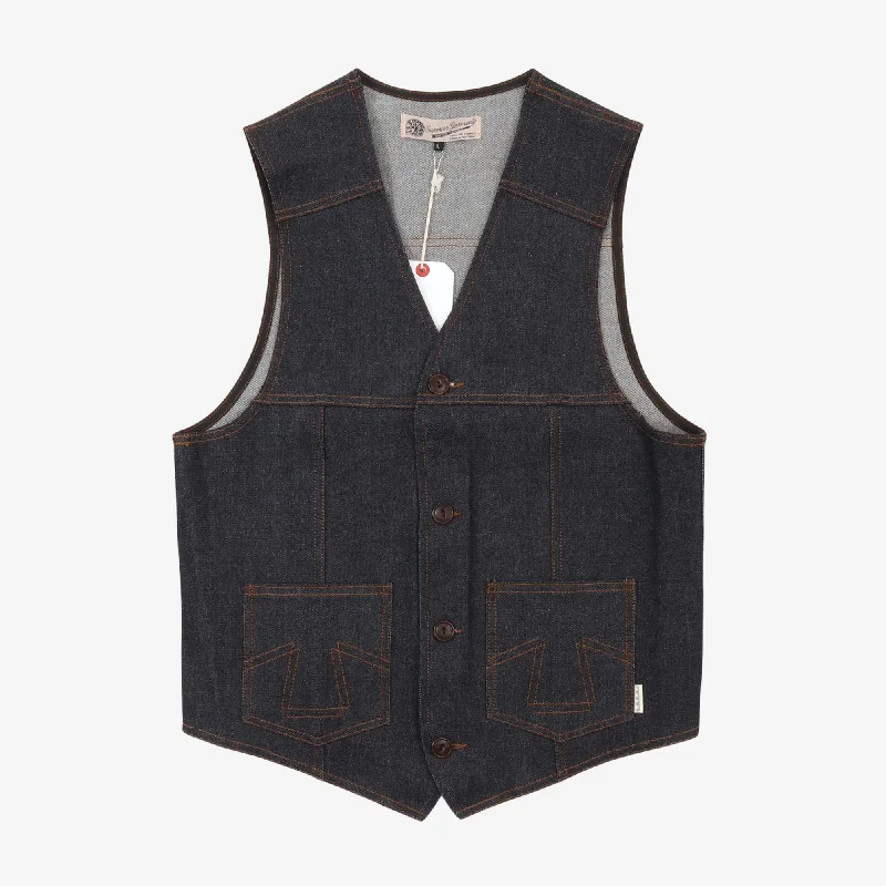 Retro revival BT Western Vest Earthy Men's Sustainable 