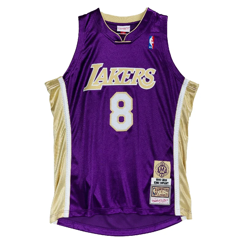 LAKERS BRYANT 8 HOF AUTHENTIC JERSEY Athletic Men's Compression