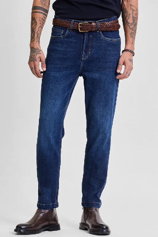 Navy Slim Fit Jeans Modern Men's 