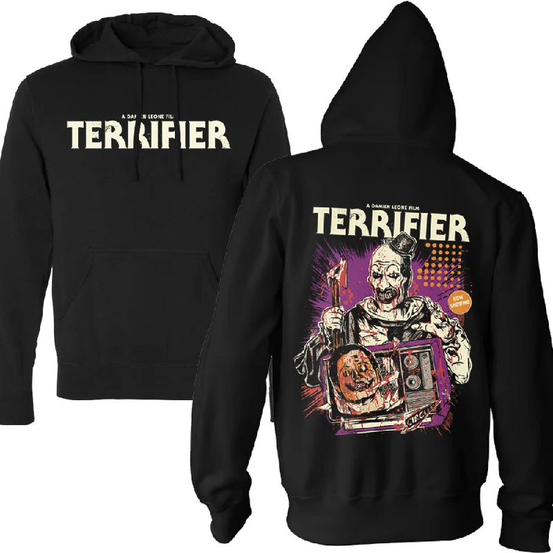 K - Pop Influence Terrifier Dead Air Pullover Hoodie Relaxed Men's Beach