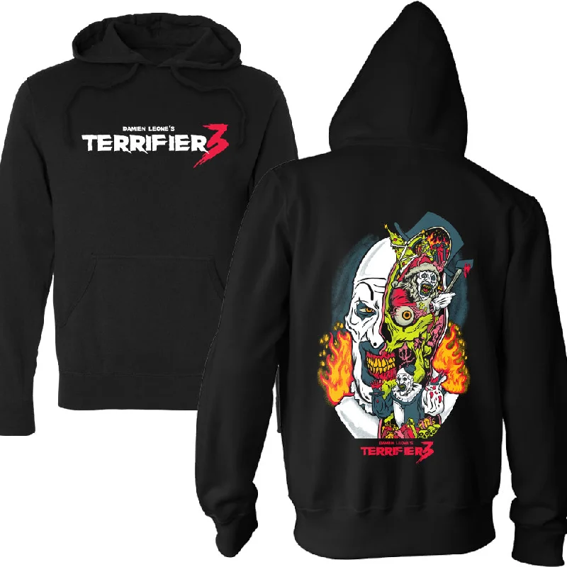 Soft to Touch Terrifier 3 Season Of Slaughter Pullover Hoodie Bold Men's Statement