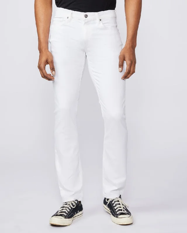 Lennox - Crisp White - Slim Fit - PAIGE Minimalist Men's Casual 