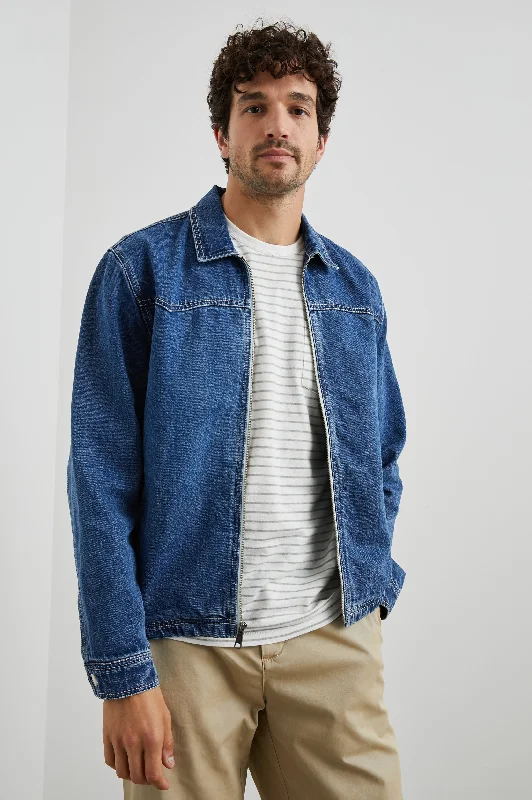 Hip  hop  inspired COOKE JACKET - RINSE WASH Tailored