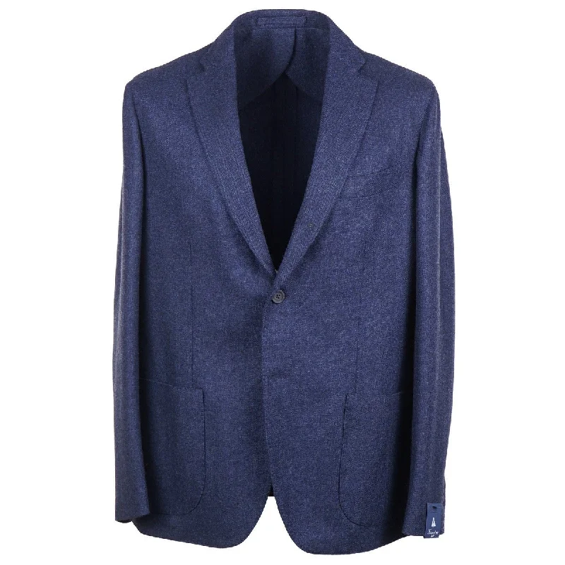 Skin friendly Finamore Slim-Fit Wool Sport Coat Refined Men's Hand