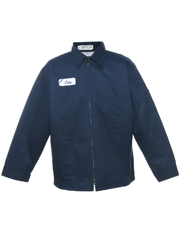 Highly breathable Navy Vintage Workwear Jacket - L Modern Men's 