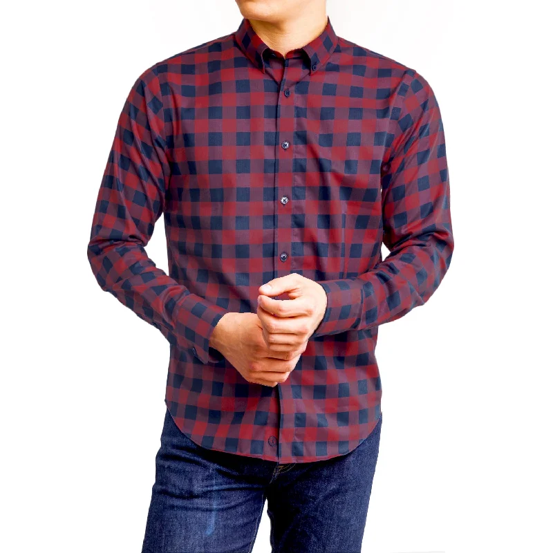 untuck(able) Barnyard Gingham Masculine Men's Thick