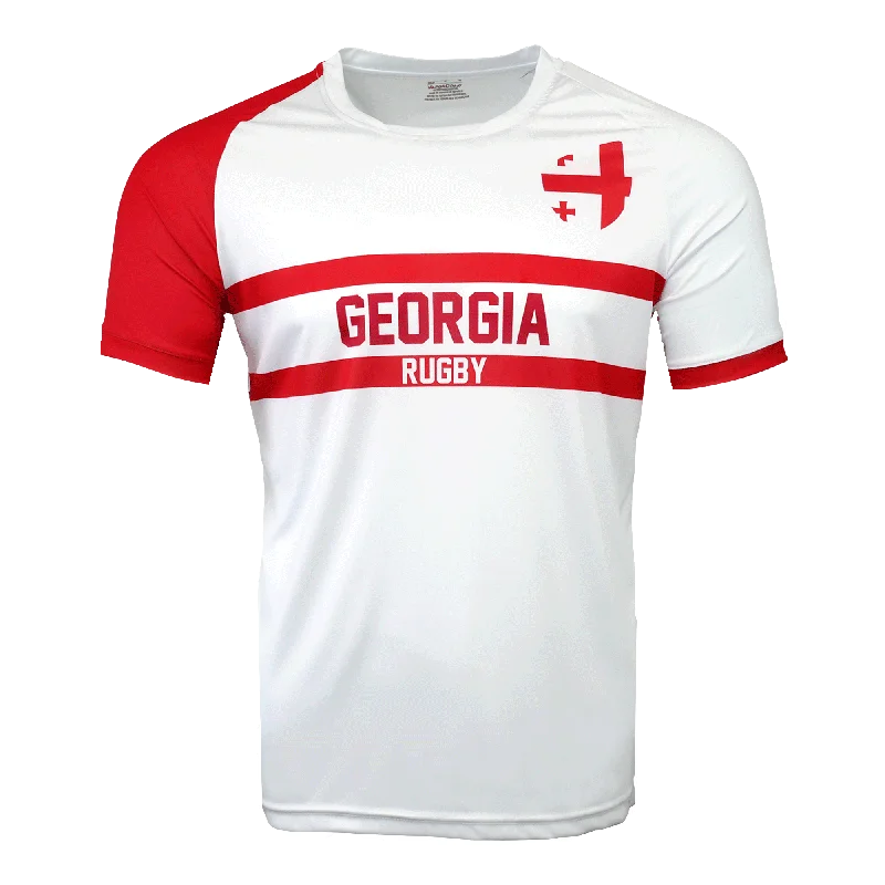 Nations of Rugby Georgia Rugby Supporters Jersey Vacation