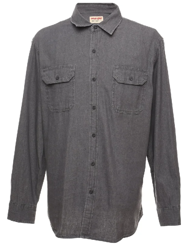 Air Permeable Wrangler Shirt - L Rugged Men's Outdoor 