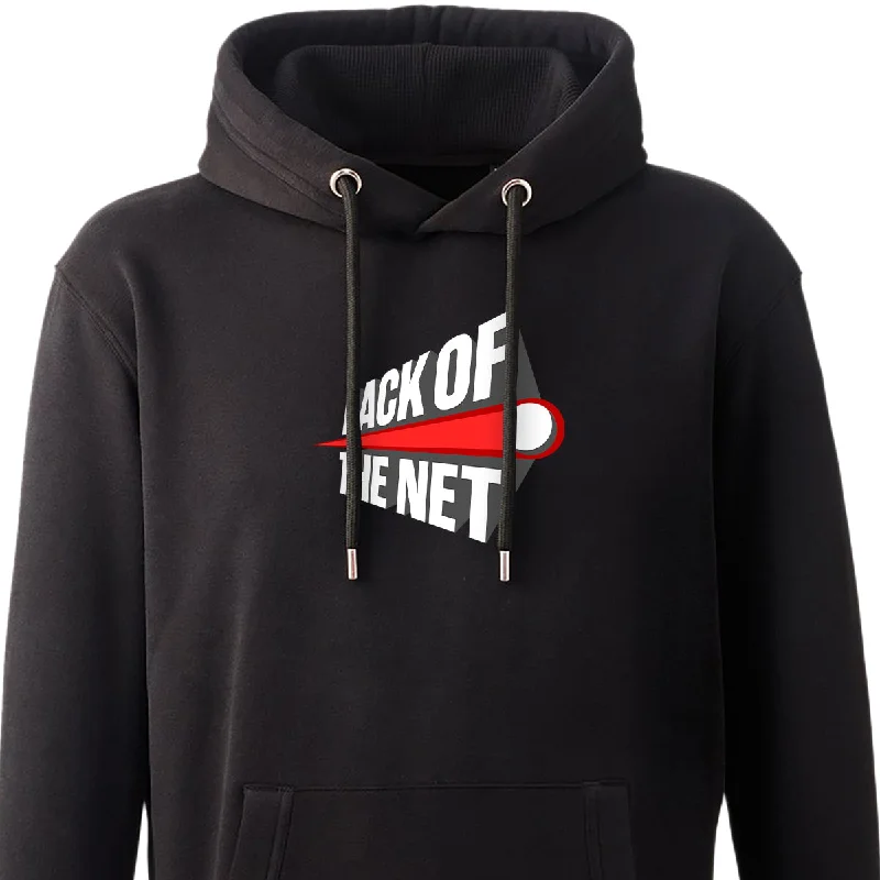 K - Pop Influence Back of the Net Hoodie Cool Men's Distressed