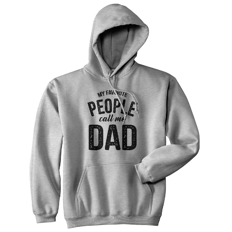 Light on Body My Favorite People Call Me Dad Trendy Men's Oversized