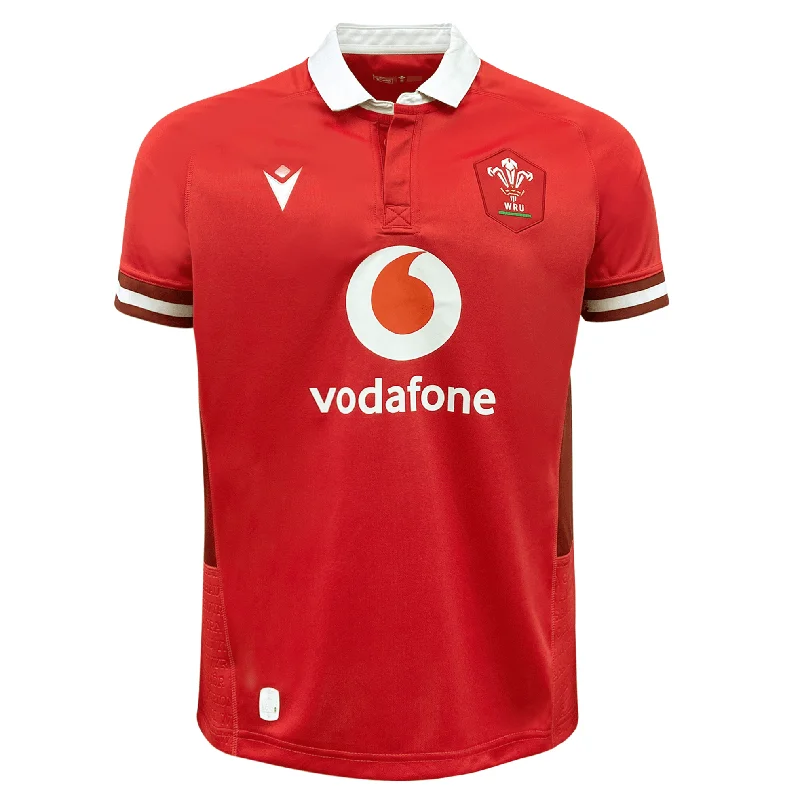 Wales 6 Nations Home Jersey 23/25 by Macron Laid