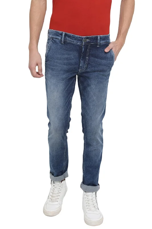 Blade Fit Stretch Jean Unique Men's Patch