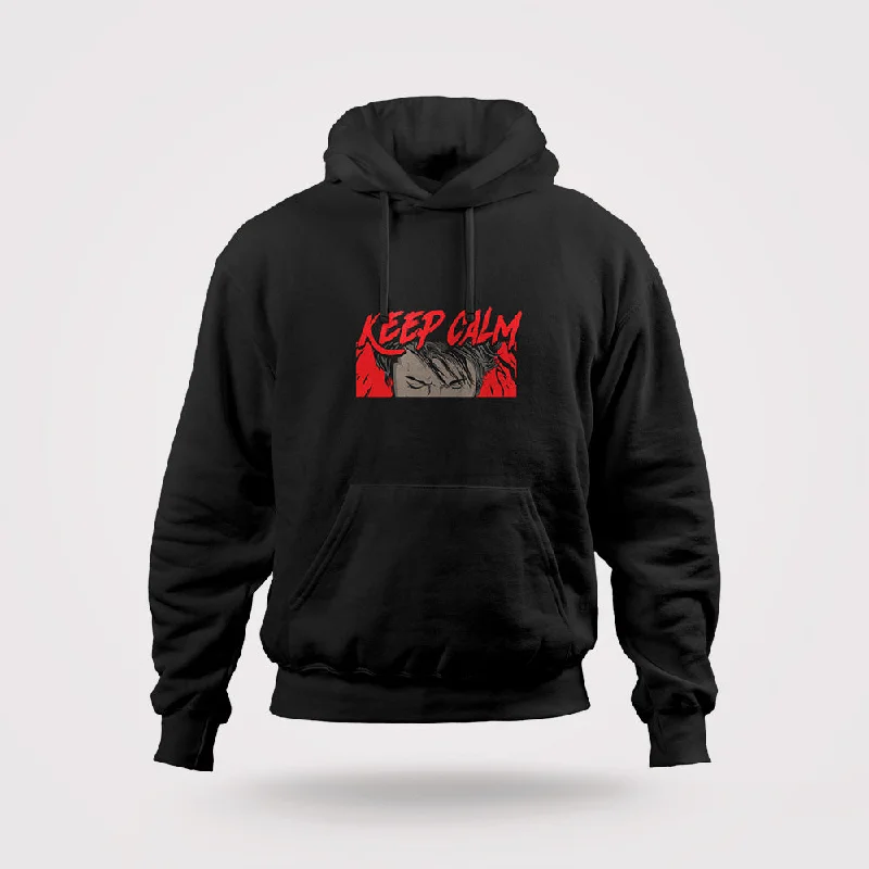 Retro Gaming Keep Calm: Eyes Hoodie Gym