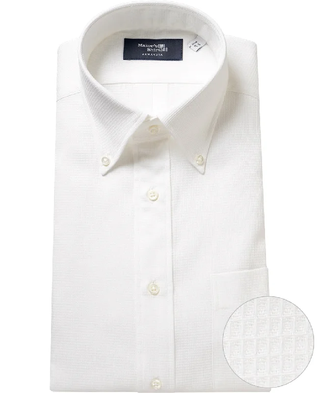 Tokyo Slim Fit - Button Down Ice Cotton Minimalist Men's Casual 