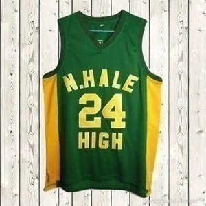 Bruno Mars #24 N. Hale High Jersey BET Awards Basketball Jersey Practical Men's Multi