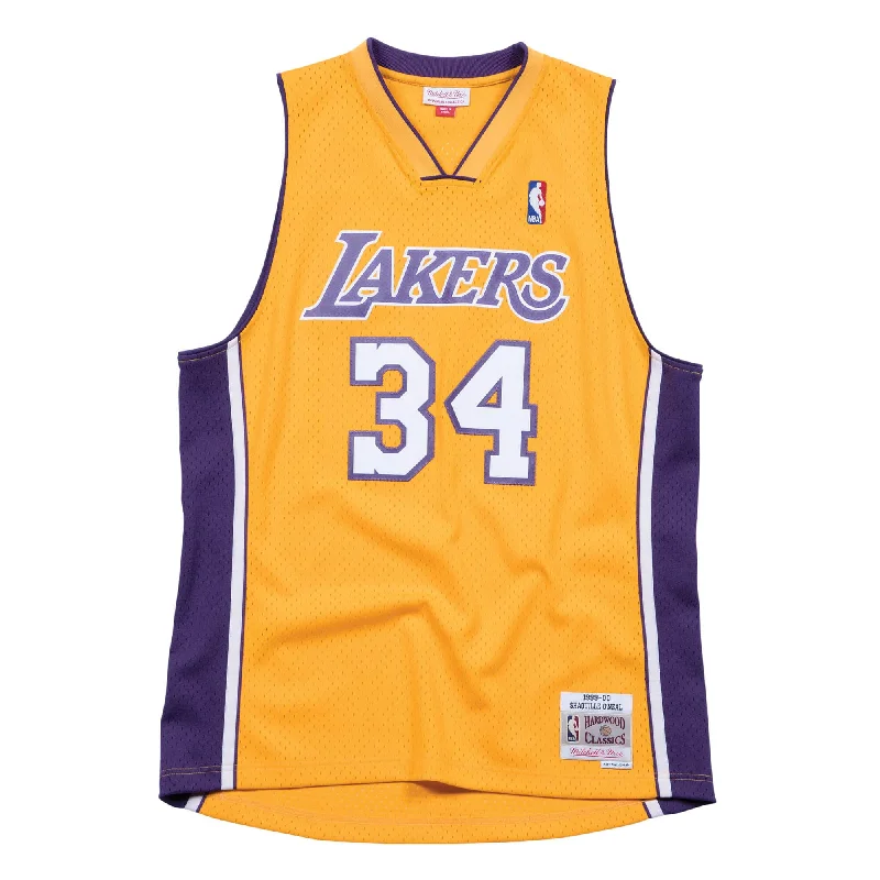 Lakers 99 Oneal Home Jersey Preppy Men's College