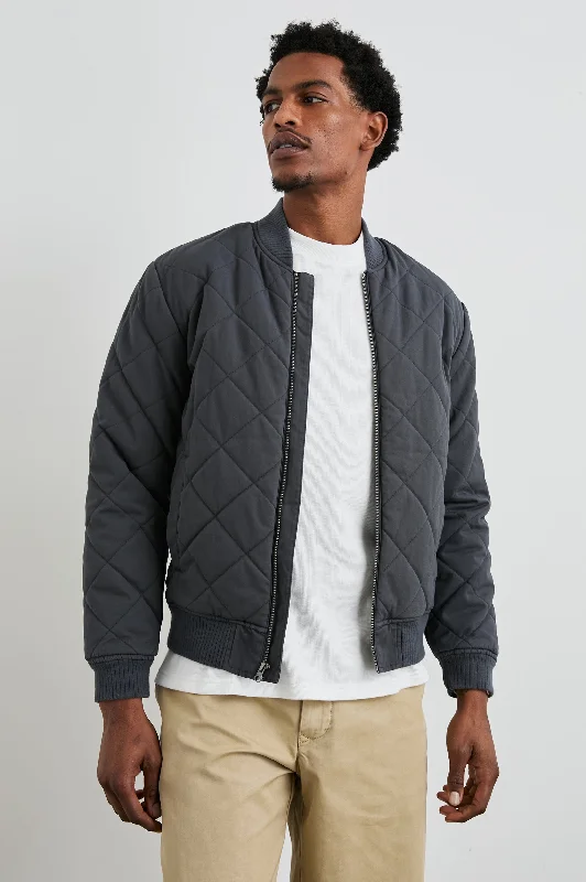 Super soft PENINSULA JACKET - OBSIDIAN Cool Men's Distressed