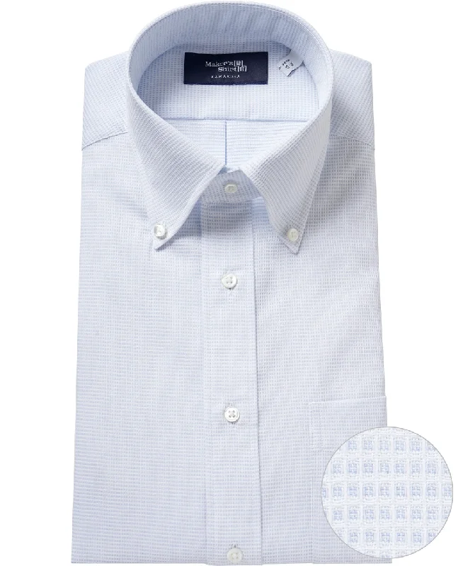 Tokyo Slim Fit - Button Down Ice Cotton Bohemian Men's Free