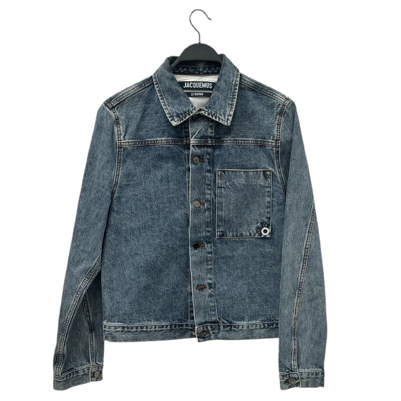 Bohemian Tribal JACQUEMUS/Denim Jkt/Denim/BLU/jaquemus denim Earthy Men's Hemp