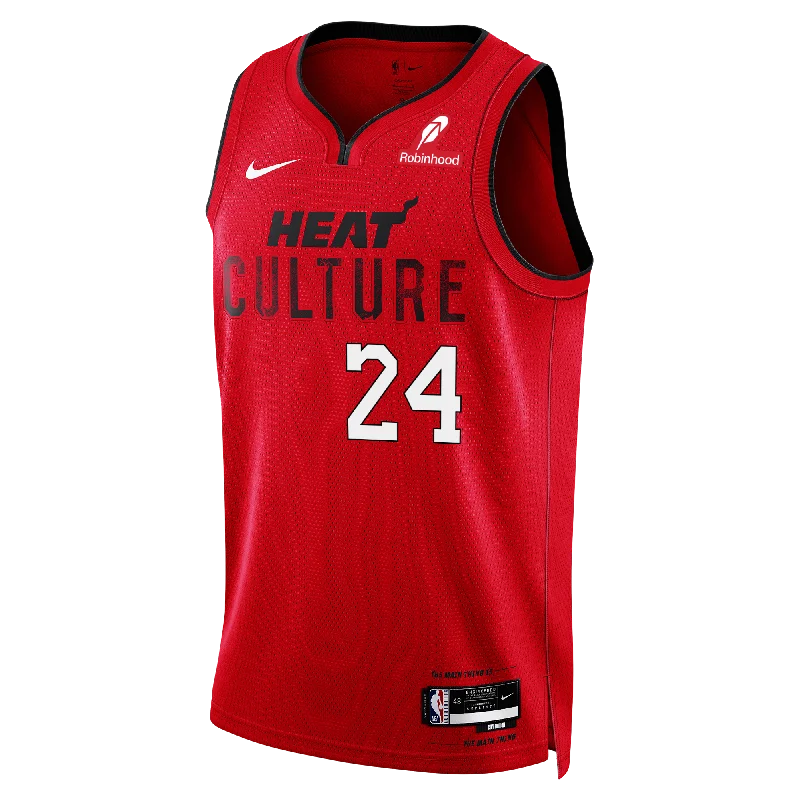 Haywood Highsmith Nike HEAT Culture: Blood Red Youth Swingman Jersey Dynamic Men's High