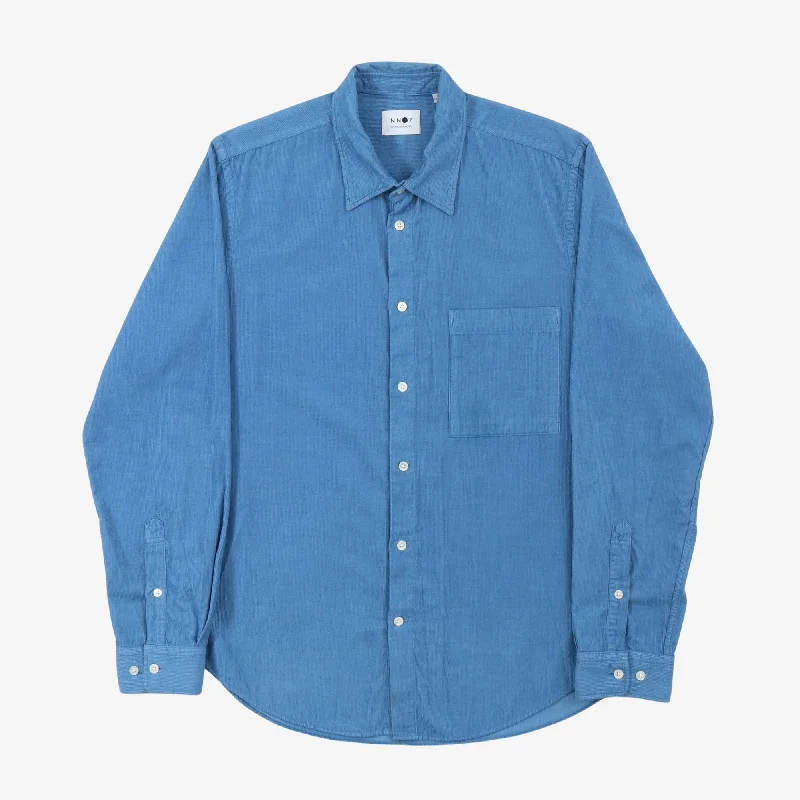 Breathable Corduroy Shirt Relaxed Men's Australian 