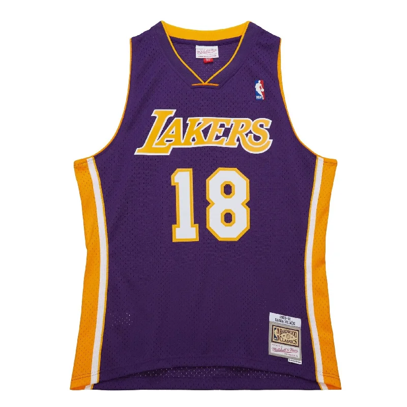 Lakers 2009 Purple Vujačić Jersey Laid