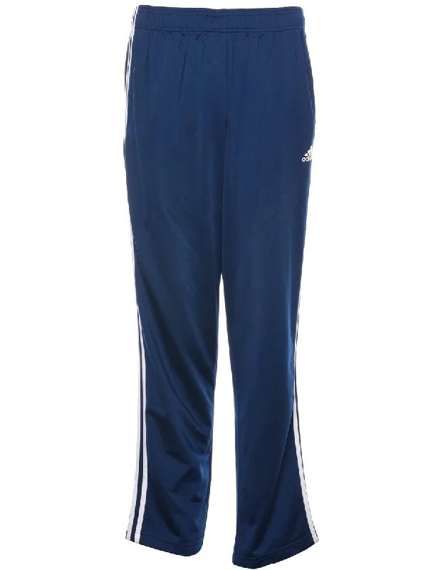 Y2K Revival Adidas Track Pants - W33 L33 Refined Men's European